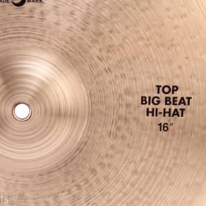 Paiste 16 inch 2002 Black Big Beat Hi-hat Cymbals image 7