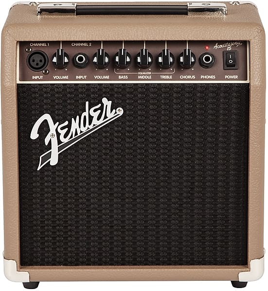 Fender Acoustasonic 15 Acoustic Guitar Amplifier image 1