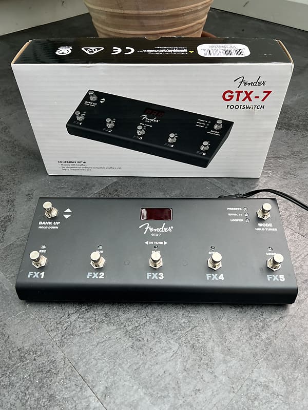 Fender Mustang GTX7 Foot Switch Reverb
