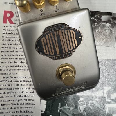 Marshall GV-2 Guv'Nor Plus Overdrive Pedal for sale