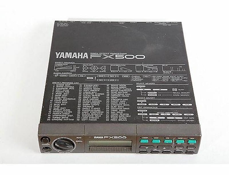 YAMAHA FX500 希少・名機】ヤマハ マルチエフェクター FX500