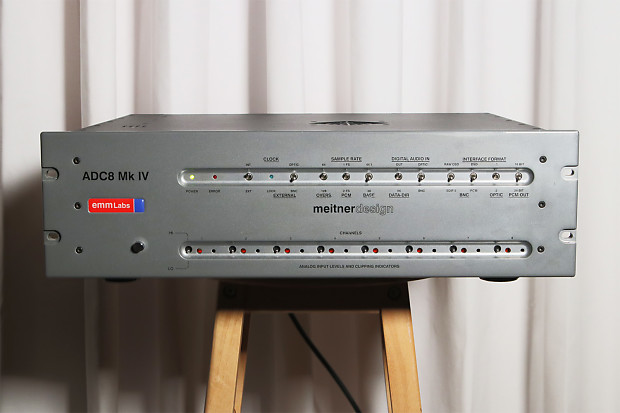Emm Labs Meitner ADC8 MK IV A/D Converter DSD PCM | Reverb Emm Labs Meitner ADC8 MK IV A/D Converter DSD PCM | Reverb