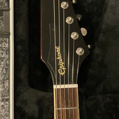 2020 Epiphone Firebird Studio Tobaccoburst Electric Guitar + SKB ATA Hardshell Case image 11