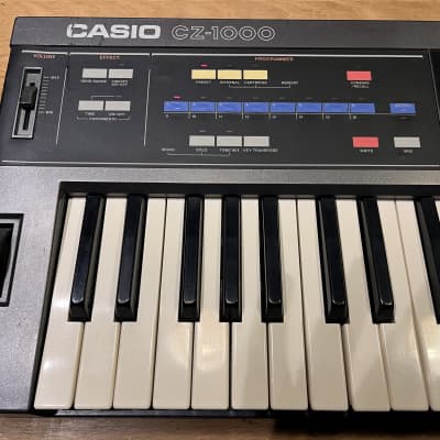 Casio CZ-1000 49-Key Synthesizer 1985 - Black