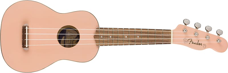 Fender Venice Soprano Ukulele - Shell Pink image 1