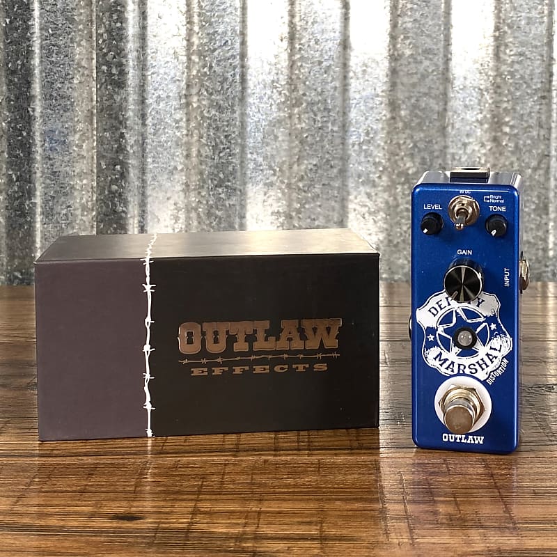 Outlaw Effects Deputy Marshal Plexi Distortion Guitar Effect Pedal image 1