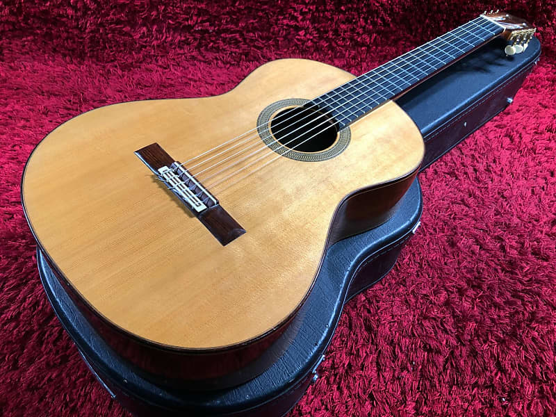 Kurosawa Tetsuo Especial Classical Guitar Natural Hard Case Reverb