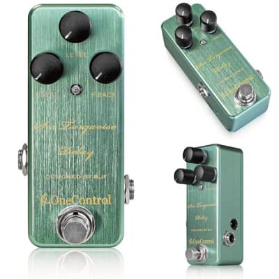 One Control BJF Series Sea Turquoise Delay Pedal | Reverb