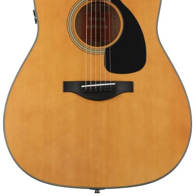 Yamaha FGX3 Red Label Dreadnought Natural | Reverb