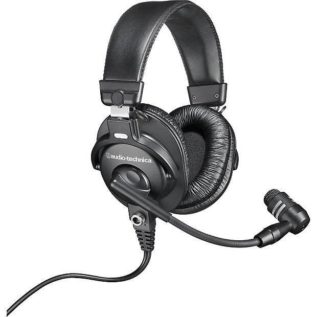 Audio-Technica BPHS1 Broadcast Stereo Headset Headphones/Dynamic Cardioid Microphone image 1