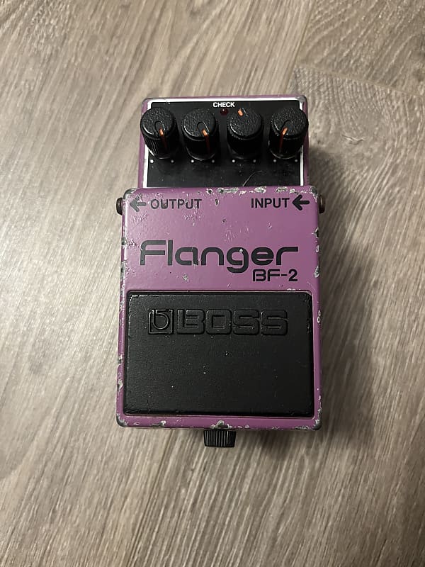 Boss BF-2 Flanger 1980-1984 (Black Label) Made In Japan