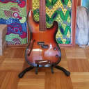 Fender PBAC-100 FL A/E Fretless Precision Bass MIJ  3-Tone Sunburst