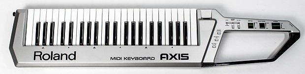 Roland Axis Silver Keytar Midi Controller | Reverb Roland Axis Silver Keytar Midi Controller | Reverb