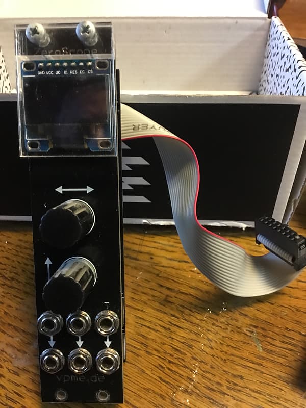 vpme.de Zeroscope Eurorack oscilloscope module 2020s? black Reverb