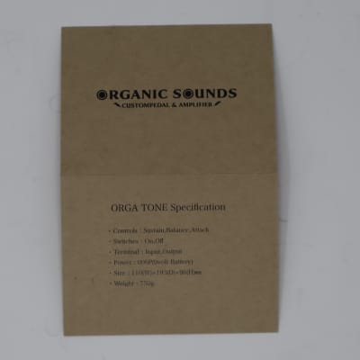 Organic Sounds Orga Tone Buzzaround Mullard OC44 image 11