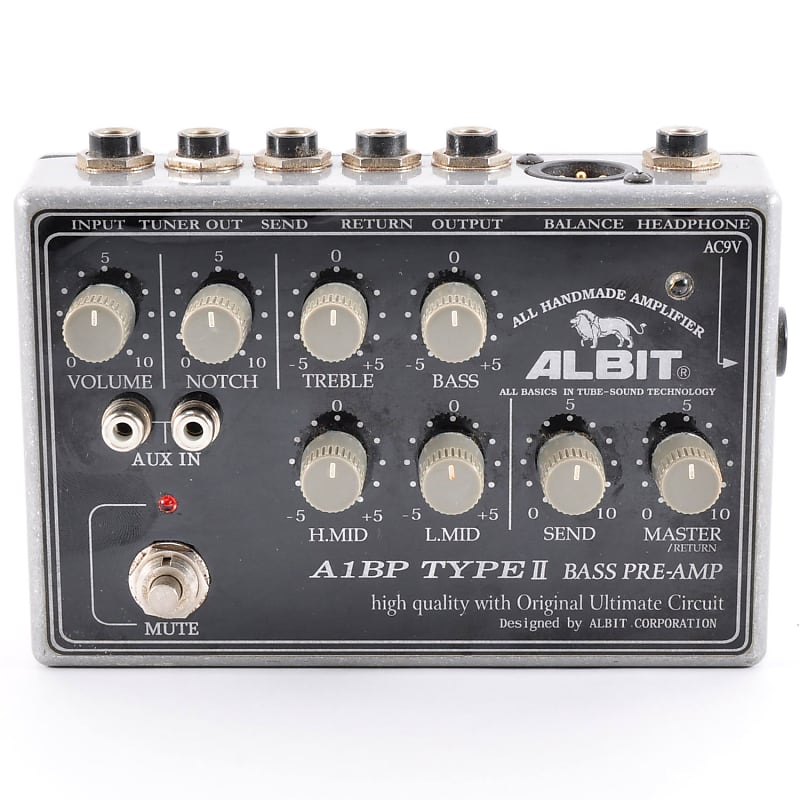 ALBIT A1BP Type II Bass Preamp High Quality with Original Ultimate