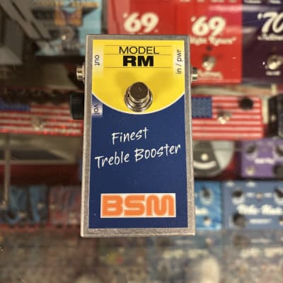 BSM RM majestic finest treble booster 2006 | Reverb