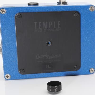 Temple Audio Design Quick Release Pedal Plate Black - Large image 4