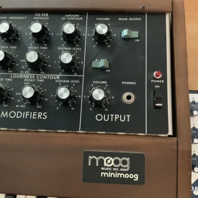 Moog Minimoog Model D Very Good Condition - Recently calibrated, plays perfectly, stable tuning. image 1