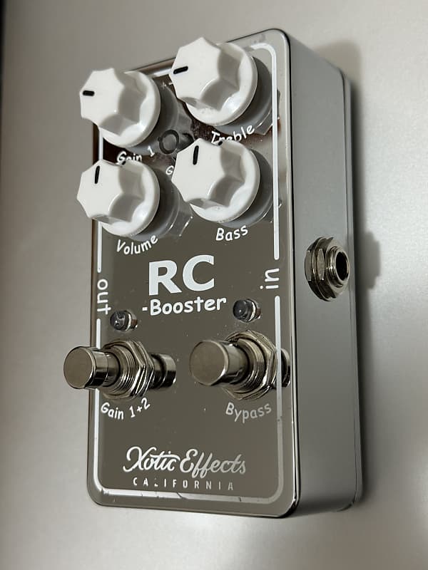 Xotic RC Booster V2 2016 Chrome Reverb