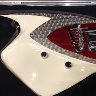 J. Backlund Design JBD-400 U.S.A. Built "one of a Kind!" Candy Apple Red and Cream Metallic image 7