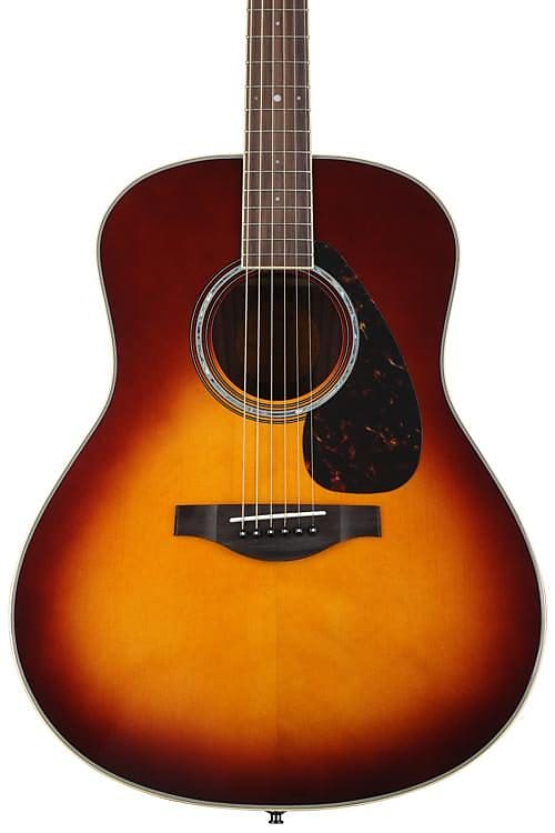 Yamaha LL6 ARE Original Jumbo Acoustic Electric Guitar - Brown Sunburst