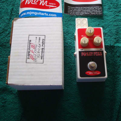 MJM Guitar FX Foxey Fuzz 2010s - Red for sale