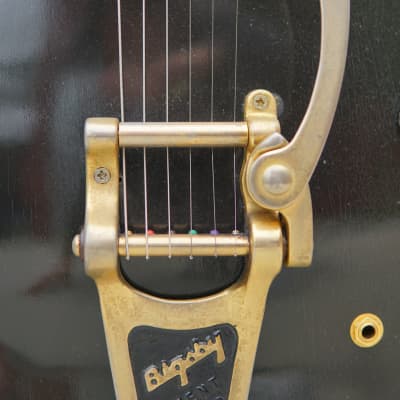 Banning Guitars 335 Handmade Northern California + Bigsby + Lambertone 2015 - Ebony image 22