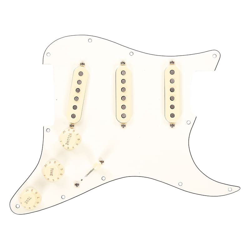 Fender 099-2340 Custom Shop Fat '50s Stratocaster 11-Hole Pickguard Pre-Wired image 1