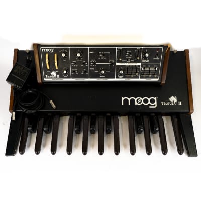 Moog Taurus II Analog Bass Synth Synthesizer - Pedal & Tone Generator Set