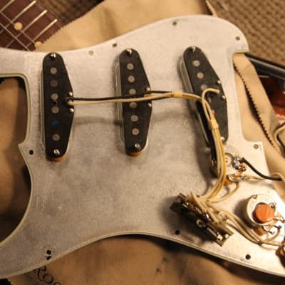 2006 Fender Masterbuilt 1964 NOS Greg Fessler Stratocaster Strat Sunburst MBS image 21