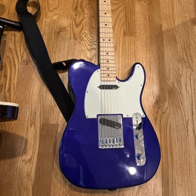 Fender Standard Telecaster 2000 Midnight Blue Modded EMG Fender Locking Tuners for sale