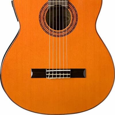 Washburn C5CE Classical Cutaway Spruce Top Mahogany Neck 6-String Acoustic-Electric Guitar image 5