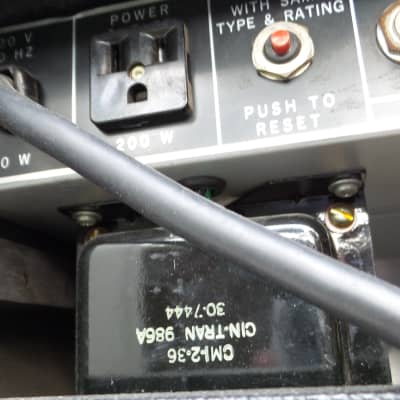 SG Systems SG-100 tube amplifier bass amp (needs repair) image 10