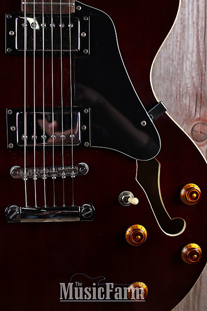 Samick LA30 TR 335 Style Jazz Hollowbody Electric Guitar with TKL Hardshell  Case