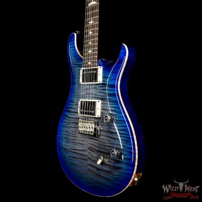 Paul Reed Smith PRS Wild West Guitars Special Run CE 24 Painted Black Neck 57/08 Covered Pickups Faded Grey Black Blue Burst 7.45 LBS image 2