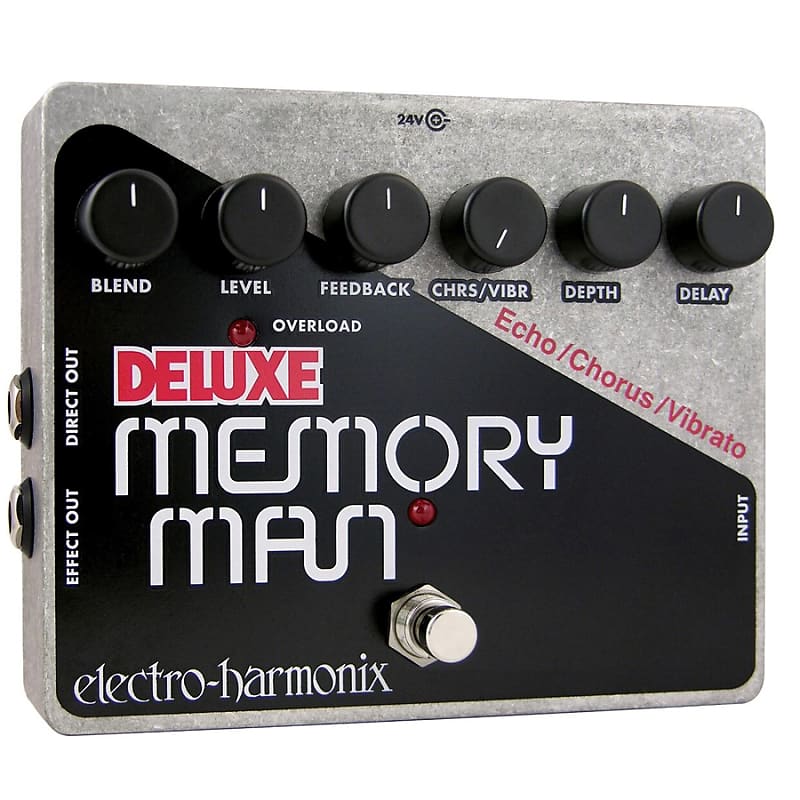 Electro Harmonix Deluxe Memory Man XO Analog Delay/Chorus/Vibrato 