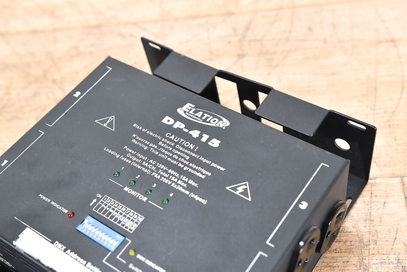ELATION DP-415 ×2 ADJ's DP-415: 4-Channel Dimmer/Switch Pack