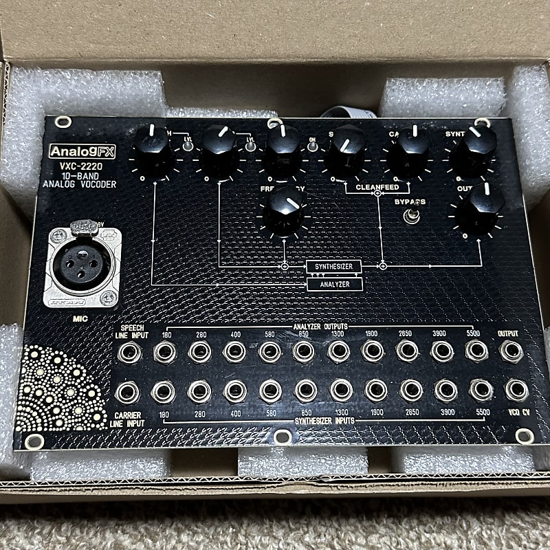 Analogfx vxc2220 Analog Vocoder Eurorack Reverb