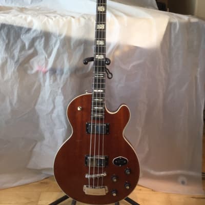Hagstrom Swede Patch 2000 Bass Late 70s Mahogany image 1