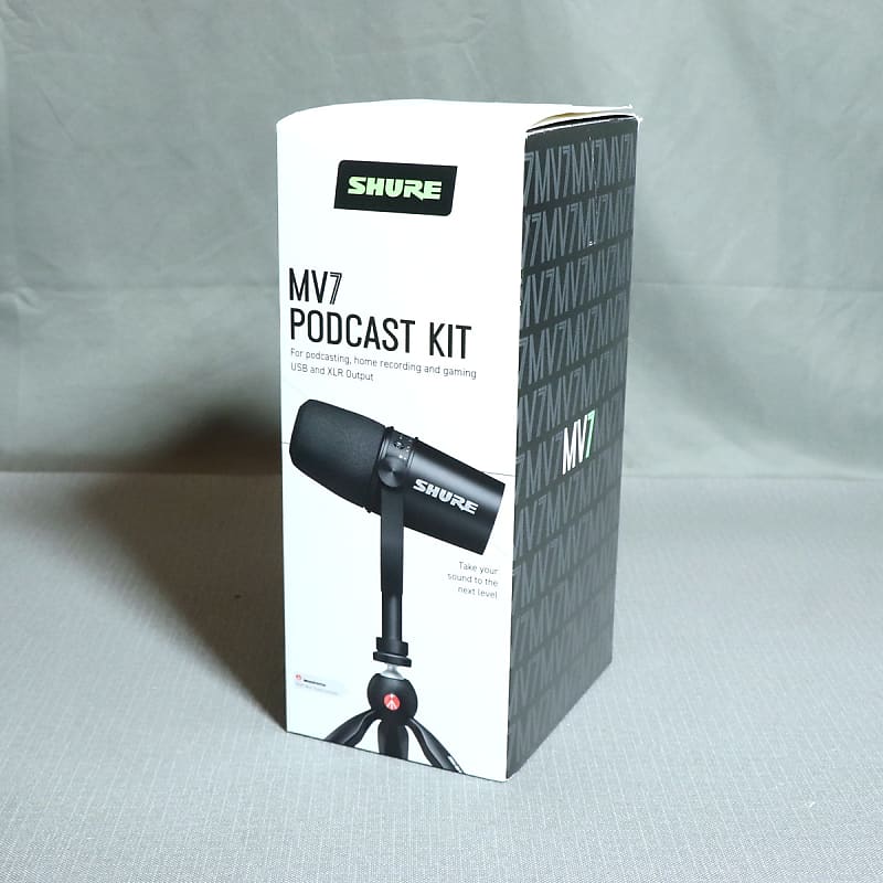 Shure Mv7 K Podcast Kit (S/N:3 Ag07136847) [01/31] | Reverb Canada