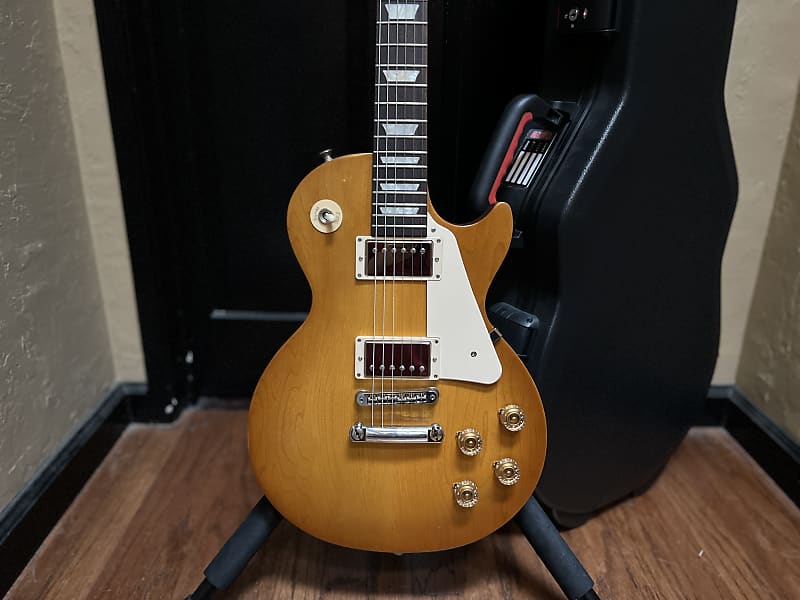Upgraded Gibson Les Paul Tribute Honeyburst 8.7lbs with Gator HSC image 1