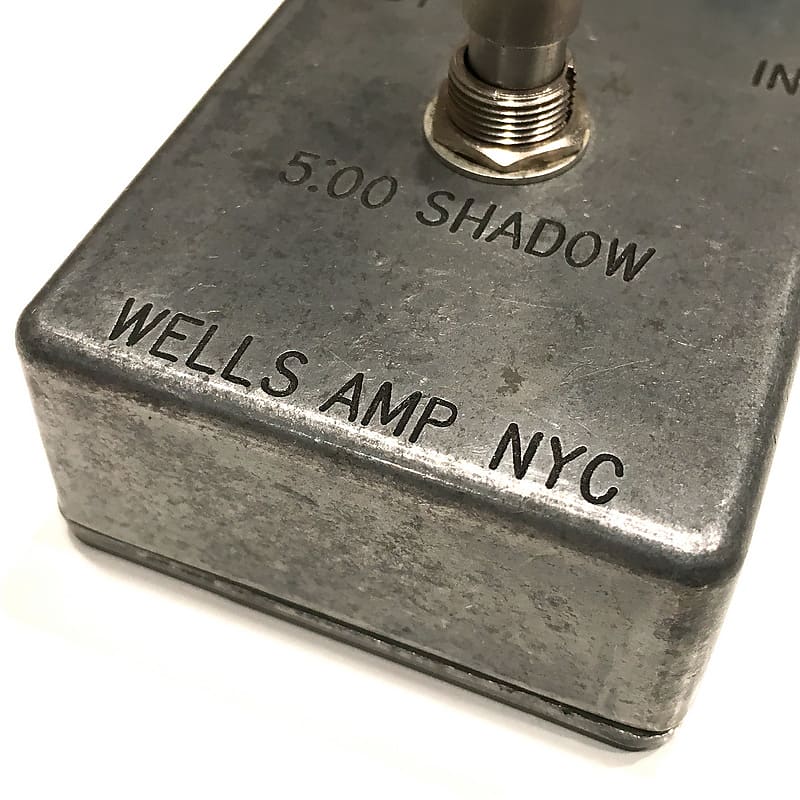 Wells Amps Nyc 5:00 Shadow Fuzz face ONE OF THE FIRST ONES