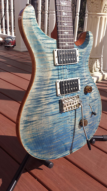 ギター PRS Custom 24 Faded Blue Jean PRS Custom 24 10-Top Faded Blue Jean | The Music Zoo