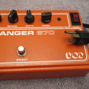 DOD Flanger 670 USA made BBD analog flange pedal image 7