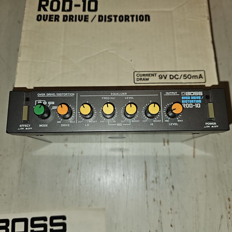 Boss ROD-10 Micro Rack Series Overdrive / Distortion | Reverb