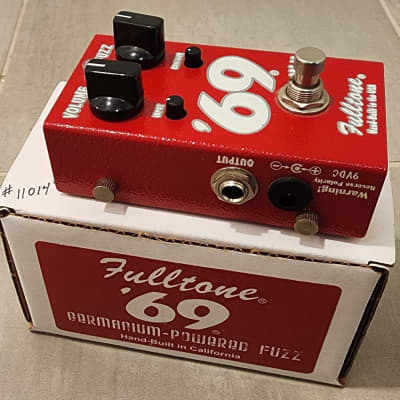 Fulltone '69 Fuzz MKII with Box and Papers for sale