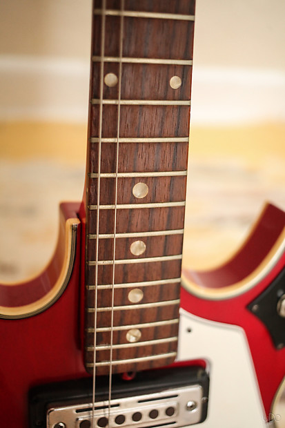 1963/1964 Japanese Teisco EP-2T Semi-Hollow Surf Guitar MIJ