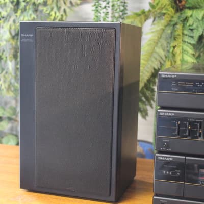 Vintage 1980s Sharp SG-F550 Home Stereo System + Bluetooth See VIDEO image 23