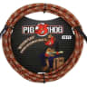 Pig Hog Vintage Series Instrument Cable - Western Plaid - 10ft, PCH10CP